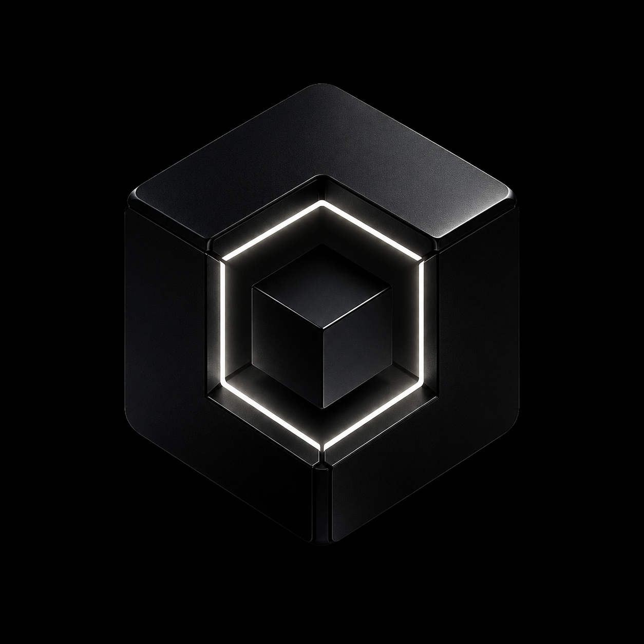 BLACKBOX geometric cube logo